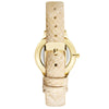 Nine West Beige Leather Dress Watch