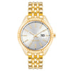 Nine West Gold Metal Dress Watch