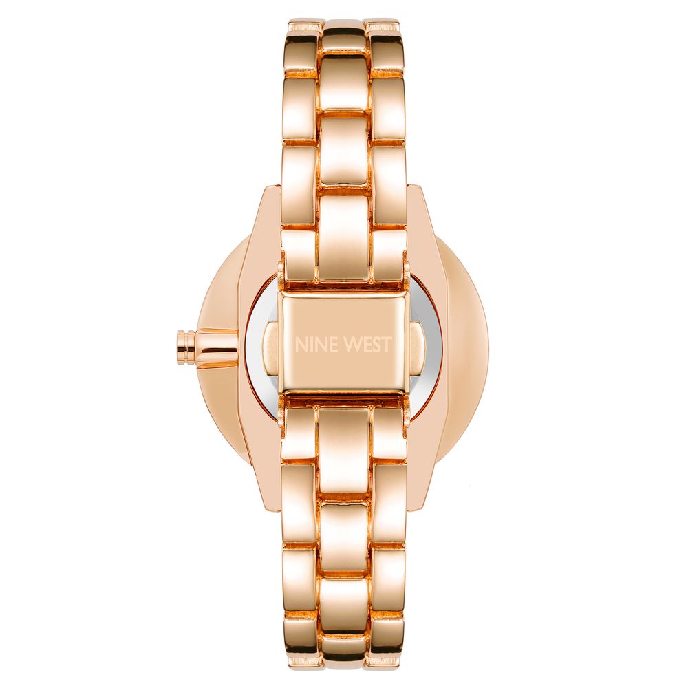 Nine West Mehrfarbige Metall-Dresswatch