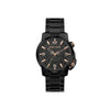 Police Black Stainless Steel Dress Watch