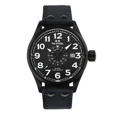 TW Steel Black Fabric Sport Watch