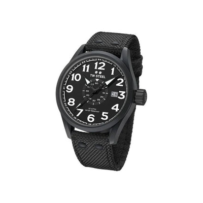 TW Steel Black Fabric Sport Watch