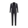 Giorgio Armani Black Fleece Wool Tuxedo
