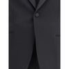 Giorgio Armani Black Fleece Wool Tuxedo
