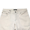 Dolce & Gabbana White Cotton Skinny Denim Trouser Men Jeans