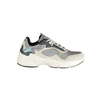 Fila Gray Polyester Women Sneaker