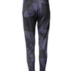 Alexander McQueen Multicolor Patterned Tapered Fit Men Pants