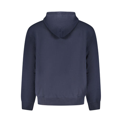 Calvin Klein "Blu Cotton Men's Hooded Sweatshirt"