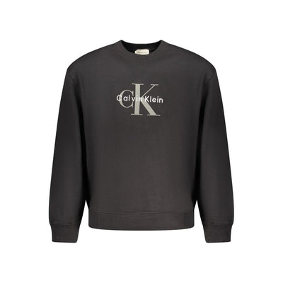 Calvin Klein Black Cotton Men's Sweatshirt