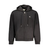 Calvin Klein Black Cotton Men's Sweatshirt Hoodie