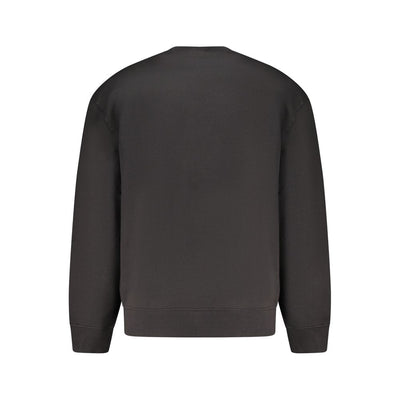 Calvin Klein Black Cotton Men's Sweatshirt