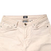 Dolce & Gabbana Beige Low Waist Cotton Slim Fit Denim Trousers Jeans