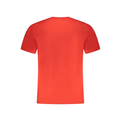 Calvin Klein Rosso Cotton Mens T-Shirt