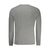 Calvin Klein Grigio Cotton Men Sweater