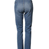 Dolce & Gabbana Blue Distressed Washed Cotton Denim Jeans