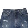 Dolce & Gabbana Blue Distressed Washed Logo GRACE Denim Jeans