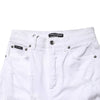 Dolce & Gabbana White Distressed High Waist Denim Jeans