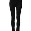 Dolce & Gabbana Black Cotton Skinny Mid Waist Denim Jeans