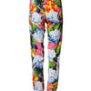 Dolce & Gabbana Multicolor Floral Mid Waist Jogger Pants