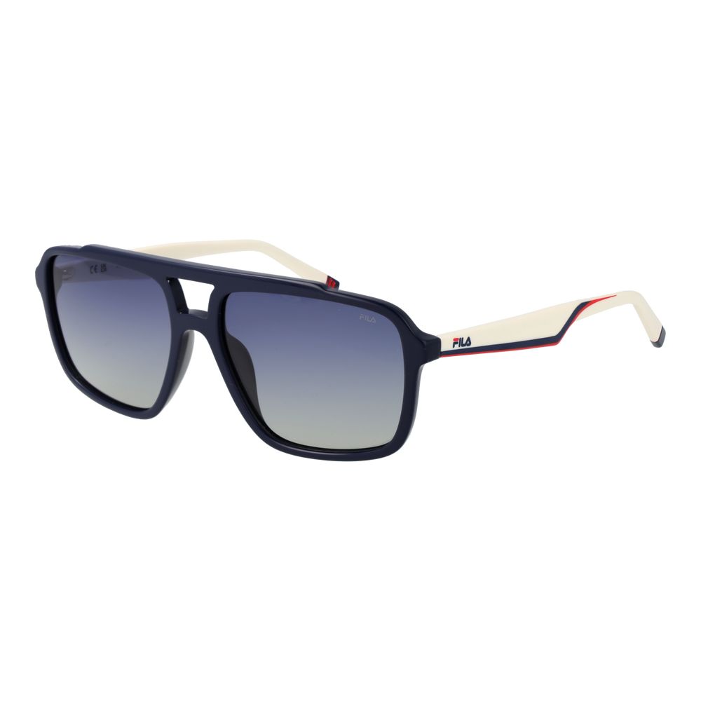 Fila blaue Kunststoff-Sonnenbrille