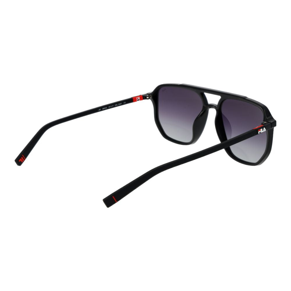 Fila Sonnenbrille aus schwarzem Gummi