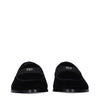 Dolce & Gabbana Black Velvet Slip-On Loafers
