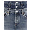 Agolde Blue Recycled Cotton Straight-Leg Jeans