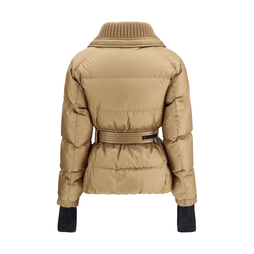 Moncler Grenoble Beige Polyamidmantel
