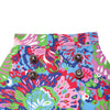 Dolce & Gabbana Multicolor Floral Buttoned High Waist Mini Shorts