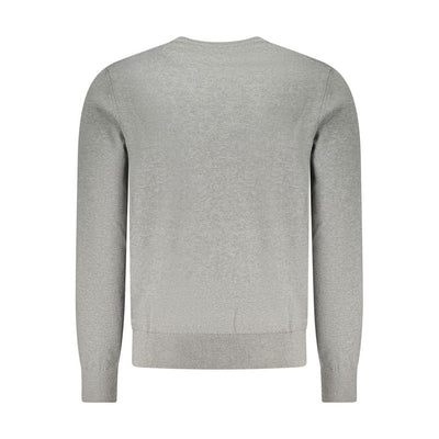 Hugo Boss Grigio Cotton Men's Sweater