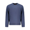 Hugo Boss Blue Cotton Men's Sweatshirt