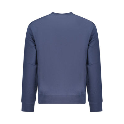 Hugo Boss Blue Cotton Men's Sweatshirt