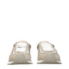 Dolce & Gabbana Beige Fabric Low Top Sneakers
