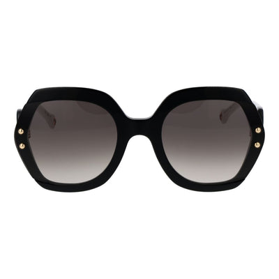 Carolina Herrera Black Acetate Sunglasses