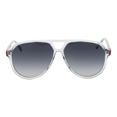 Hugo Boss Gray Stainless Steel Sunglasses
