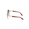 Guess Gold Metal Sunglasses