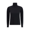 Max Mara Black Wool Turtleneck