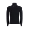Max Mara Black Wool Turtleneck