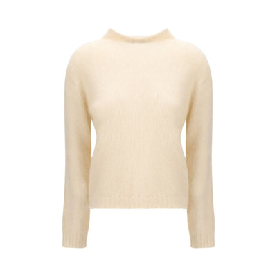 Max Mara Cream Polyamide Sweatshirt