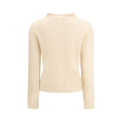 Max Mara Cream Polyamide Sweatshirt