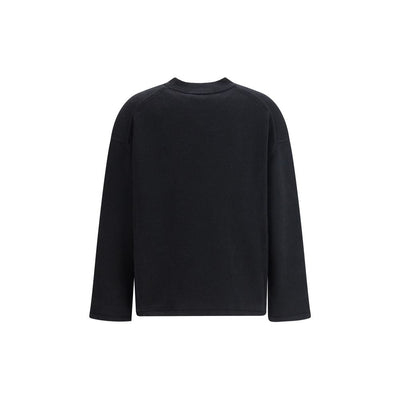 Max Mara Schwarzes Woll-Sweatshirt