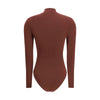 Wolford Bordeaux Polyamide Top