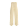 Ermanno Scervino Bicolor Fleece Wool Casual Pants