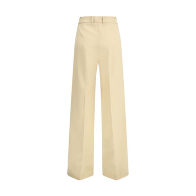 Ermanno Scervino Bicolor Fleece Wool Casual Pants