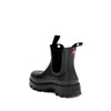 Hunter Black Rubber Chelsea Boots