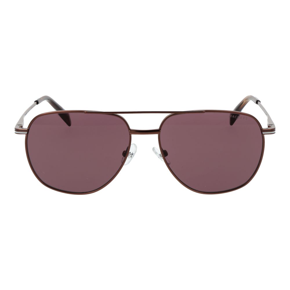 Hackett Sonnenbrille aus braunem Metall