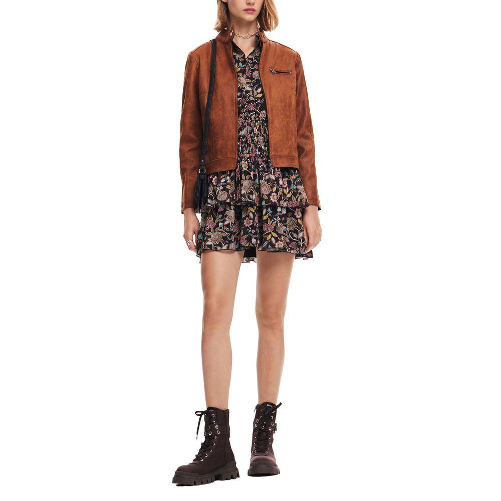 Desigual Brown Polyester Clothing
