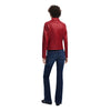 Desigual Red Polyester Bomber