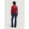 Desigual Red Polyester Bomber