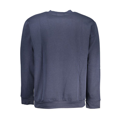 Cavalli Class Blue Cotton Sweatshirt